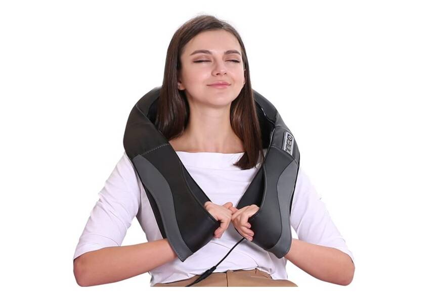 coussin cervical massant